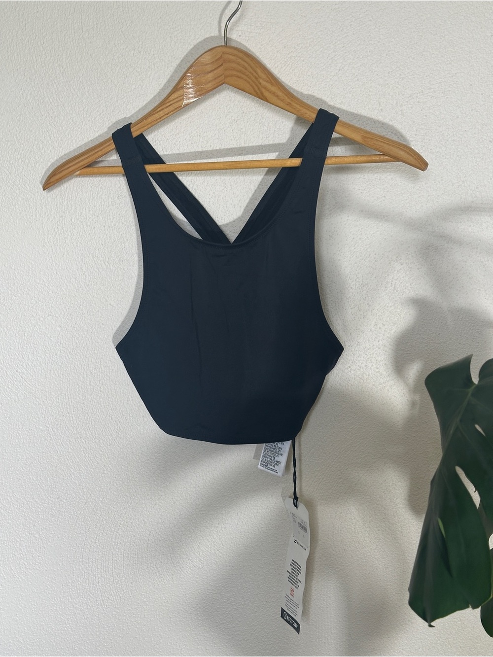 Billabong Black Swimwear Tag with Brand Logo